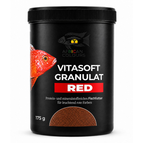 African Colours Vitasoft RED Granulat 175 gr.